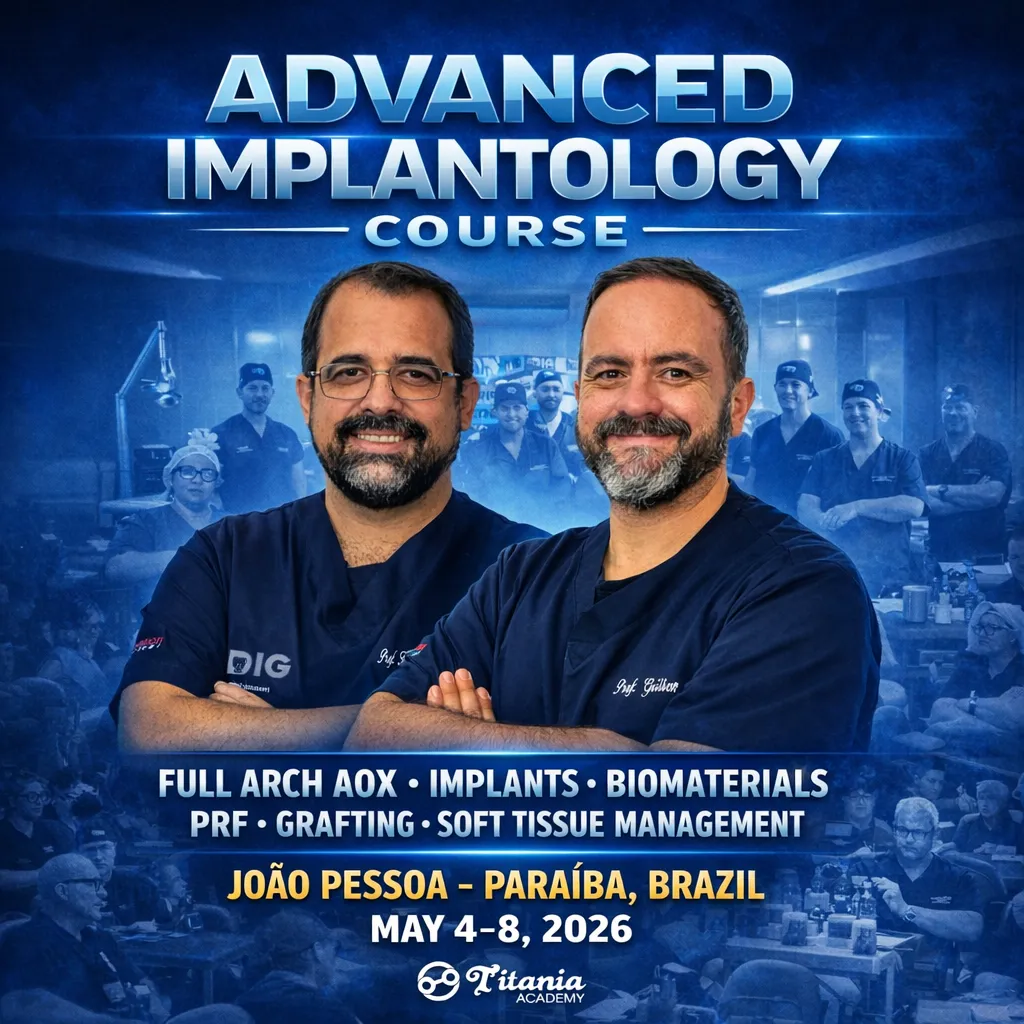 Advanced Implantology Course. May 4th–8th, 2026